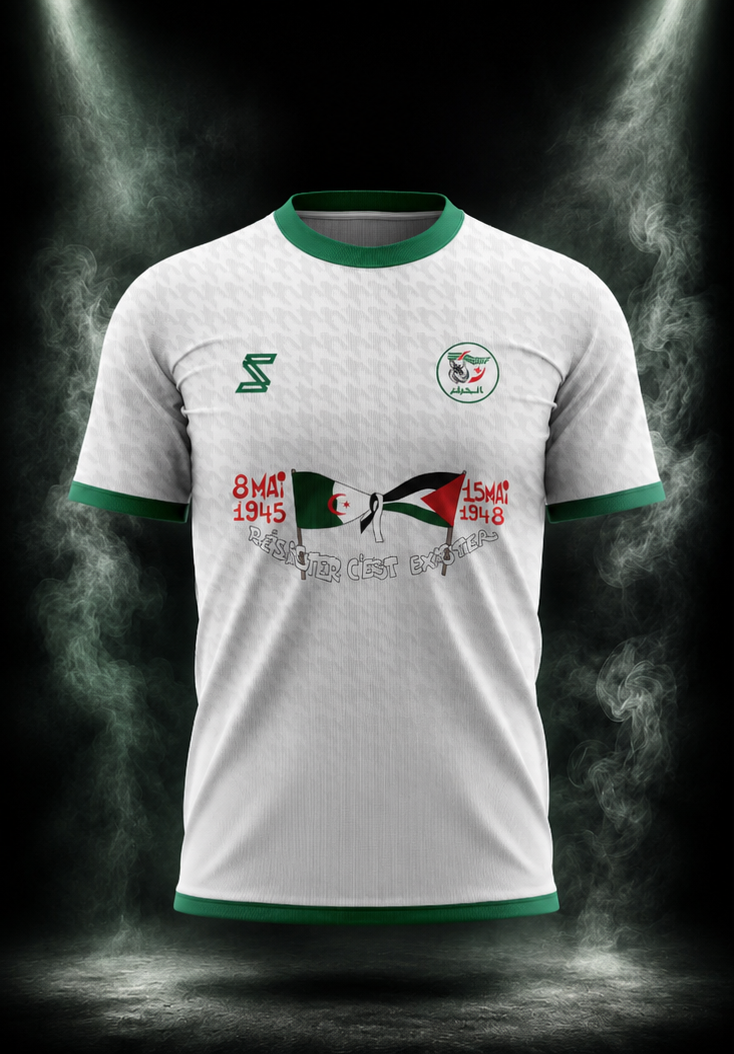 Maillot Algérie Blanc