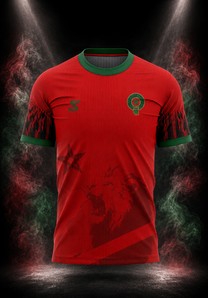 Maillot Maroc Rouge