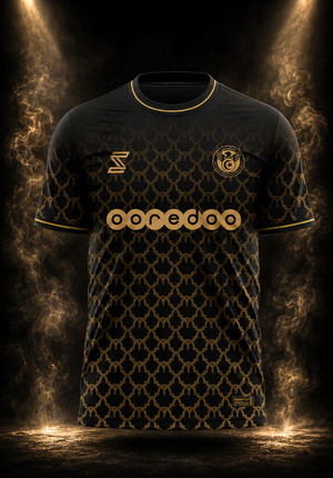 Maillot Tunisie Noir doré