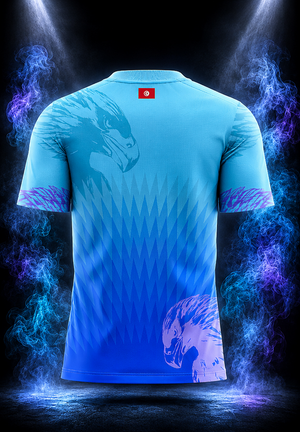 Maillot Tunisie Bleu