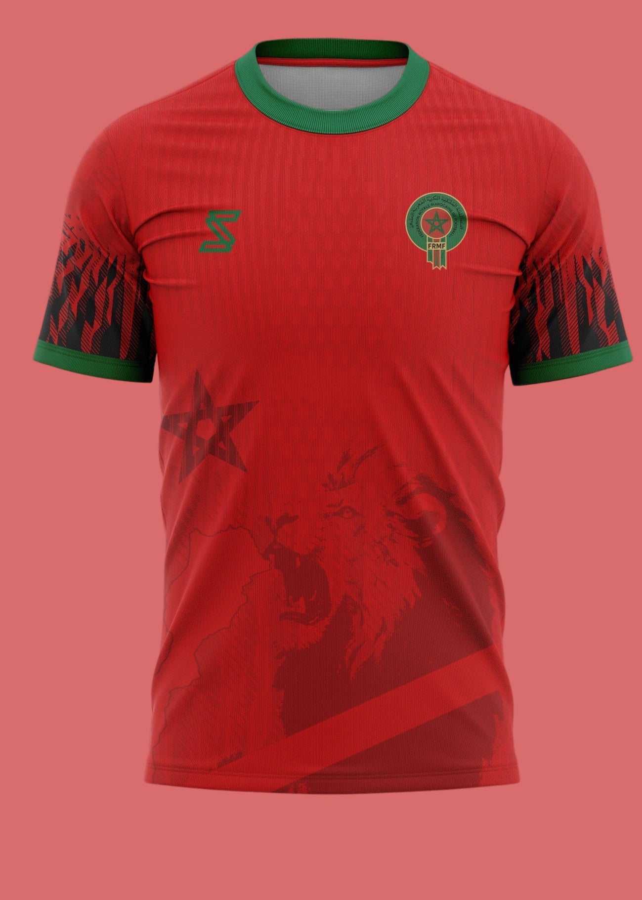 Maillot Maroc Rouge