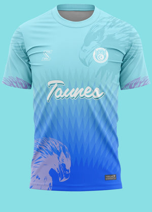 Maillot Tunisie Bleu