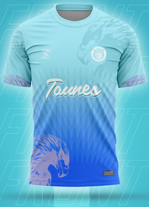 Maillot Tunisie Bleu