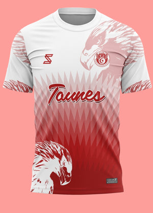 Maillot Tunisie Rouge