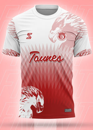 Maillot Tunisie Rouge