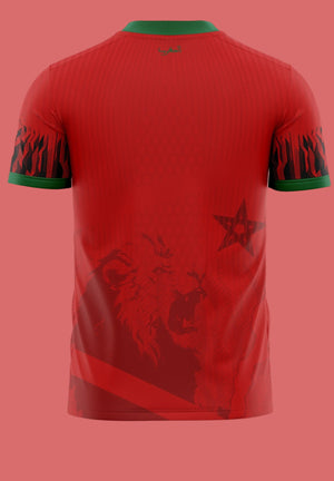 Maillot Maroc Rouge