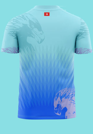 Maillot Tunisie Bleu