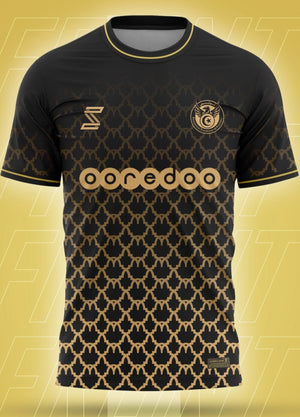 Maillot Tunisie Noir doré