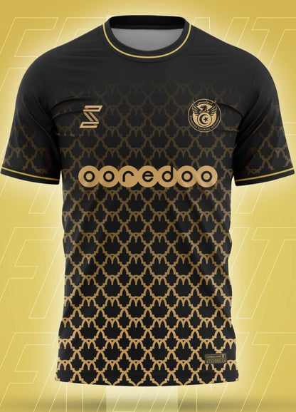 Maillot Tunisie Noir doré
