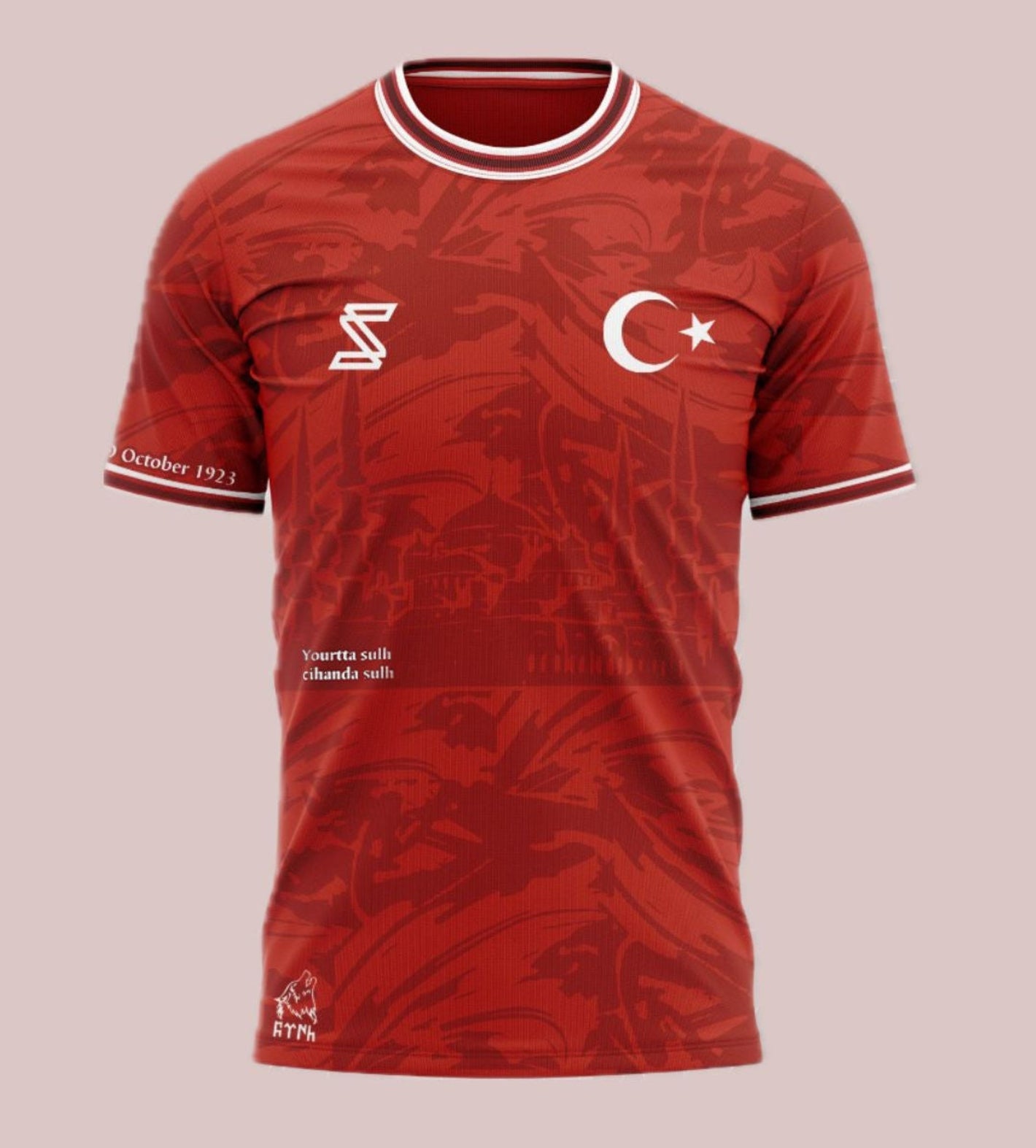 Maillot Turquie Rouge