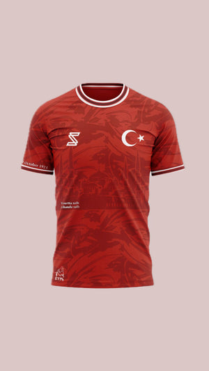 Maillot Turquie Rouge